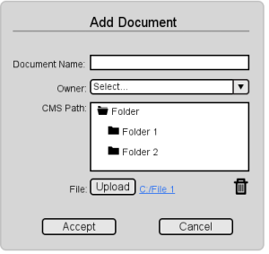 Add Document Form
